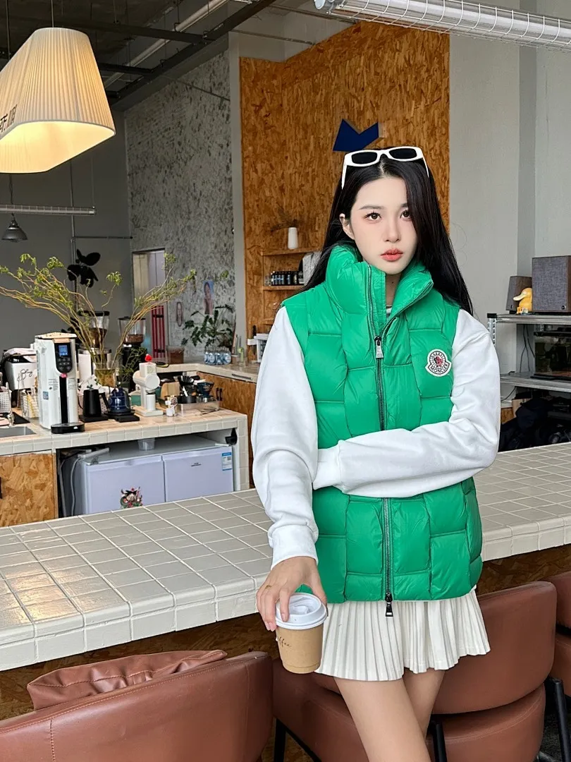 Moncler/蒙口 25Fw 羽绒编织马甲