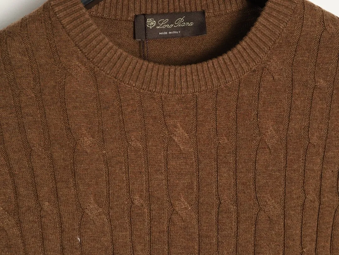 Loro Piana LP 圆领针织短袖