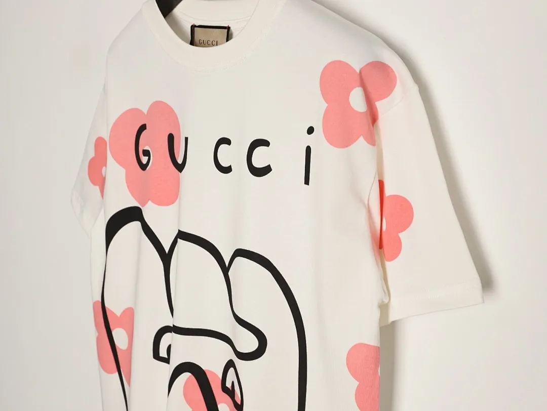Gucc古驰新款卡通系列短袖