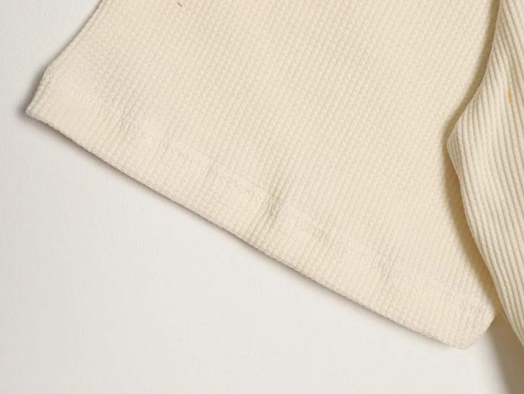 Ralph Lauren 拉夫劳伦 小标华夫格短袖T恤