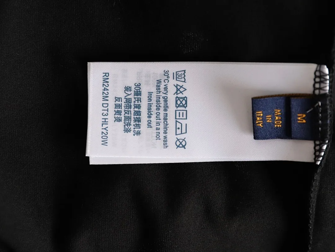 Louis Vuitton/路易威登 水墨渲染印花装饰短袖T恤