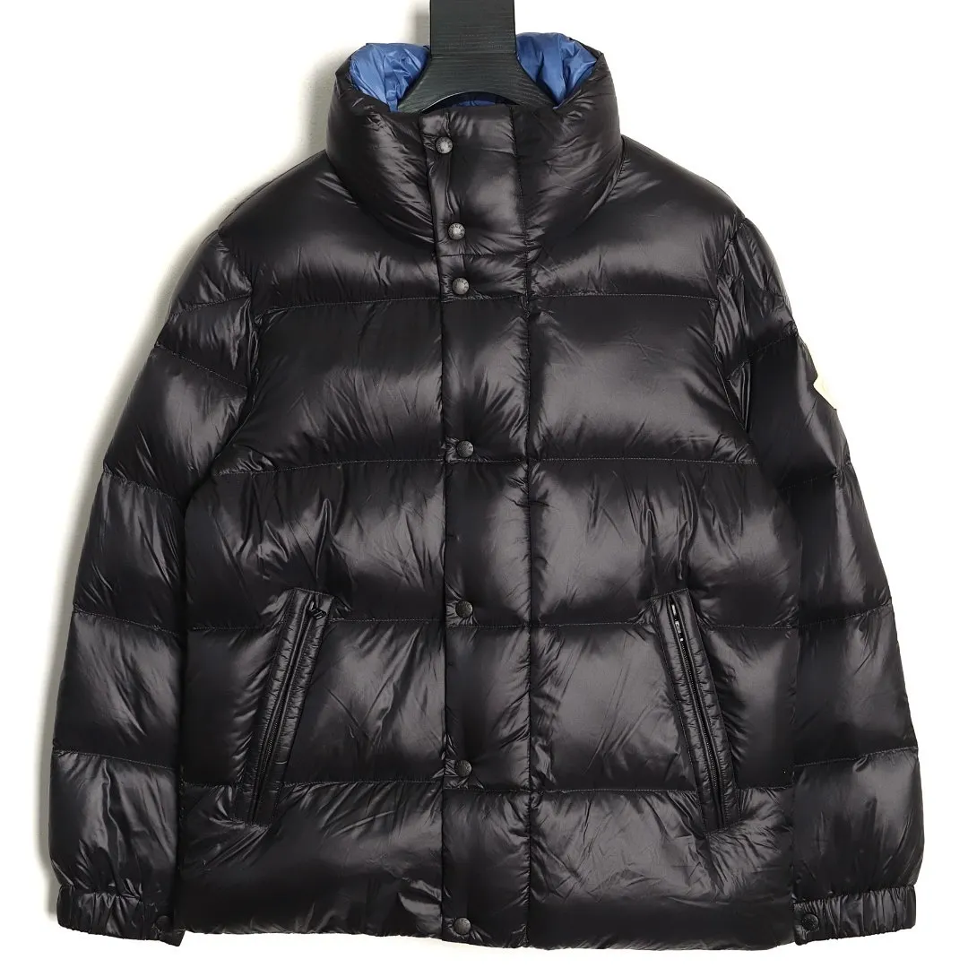 Moncler/蒙口24ss限定配色黄标拼接立领羽绒服