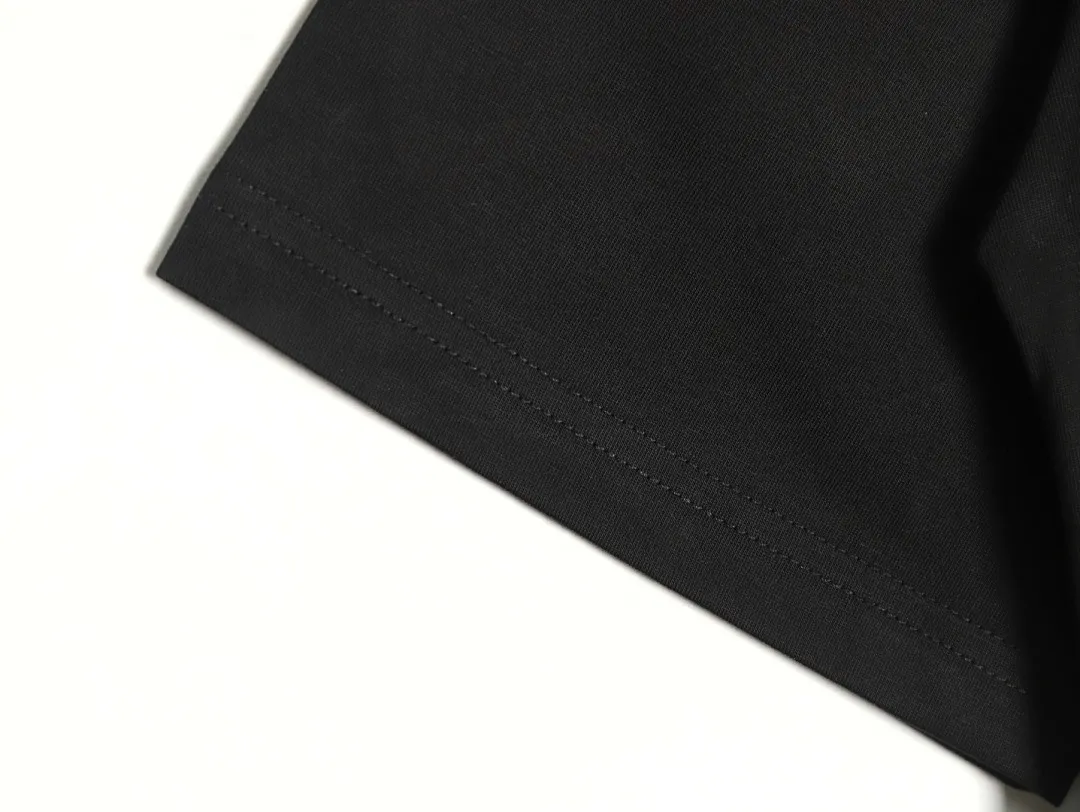 Loewe/罗意威 压花徽标皮口袋短袖T恤