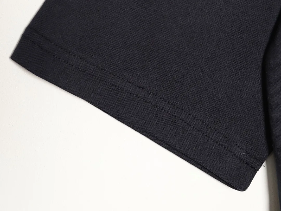 BALENCIAGA巴黎世家BLCG 3M重叠字母印花短袖T恤