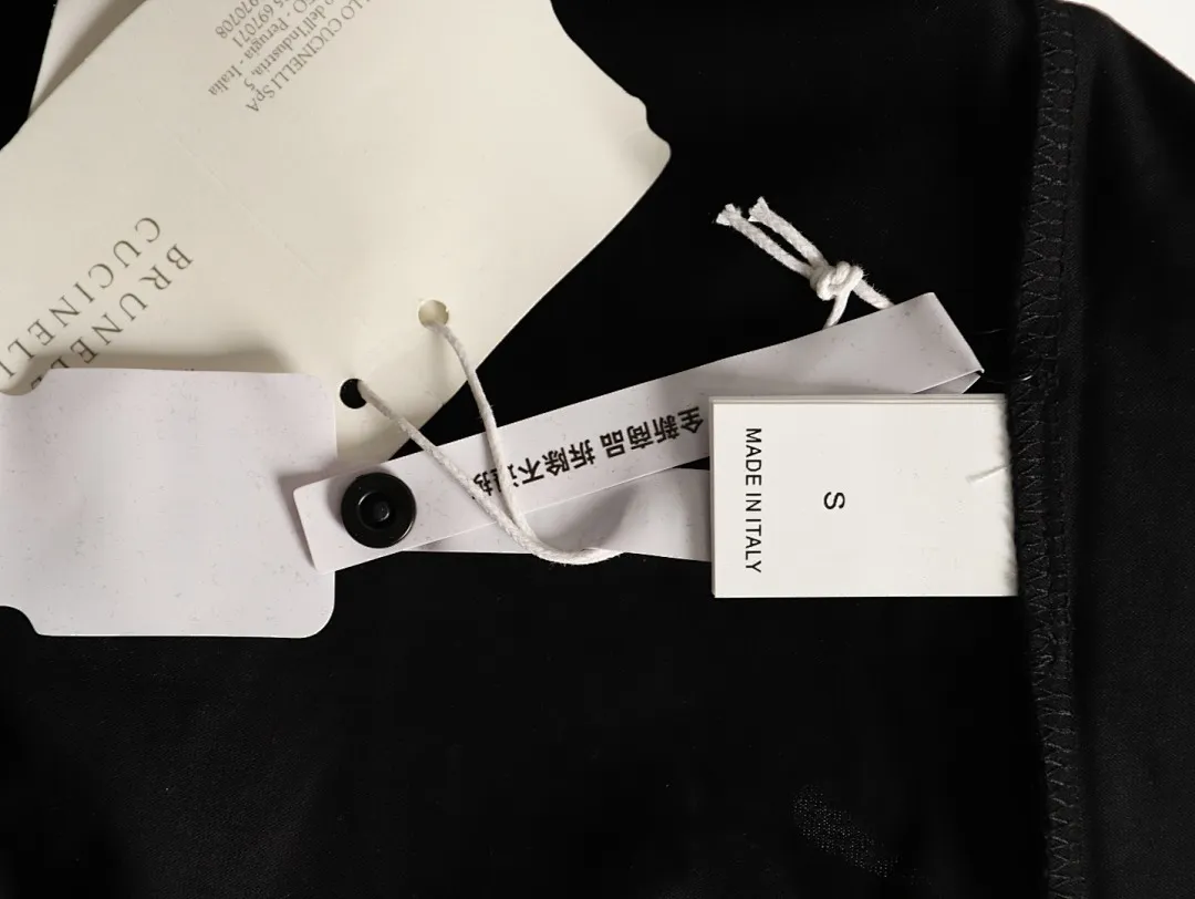 BRUNELLO CUCINELLI BC 两色小刺绣短袖T恤