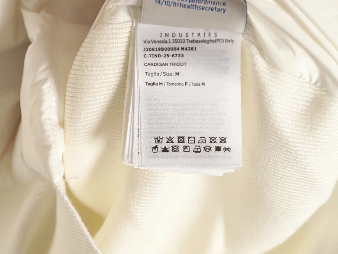 Moncler蒙口24s新款袖子拼接针织立领轻薄羽绒服外套