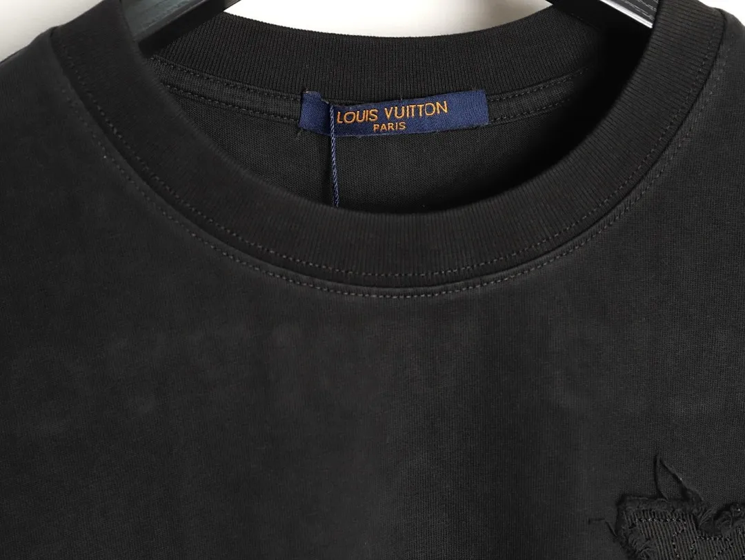 Louis Vuitton路易威登 前后贴布logo短袖