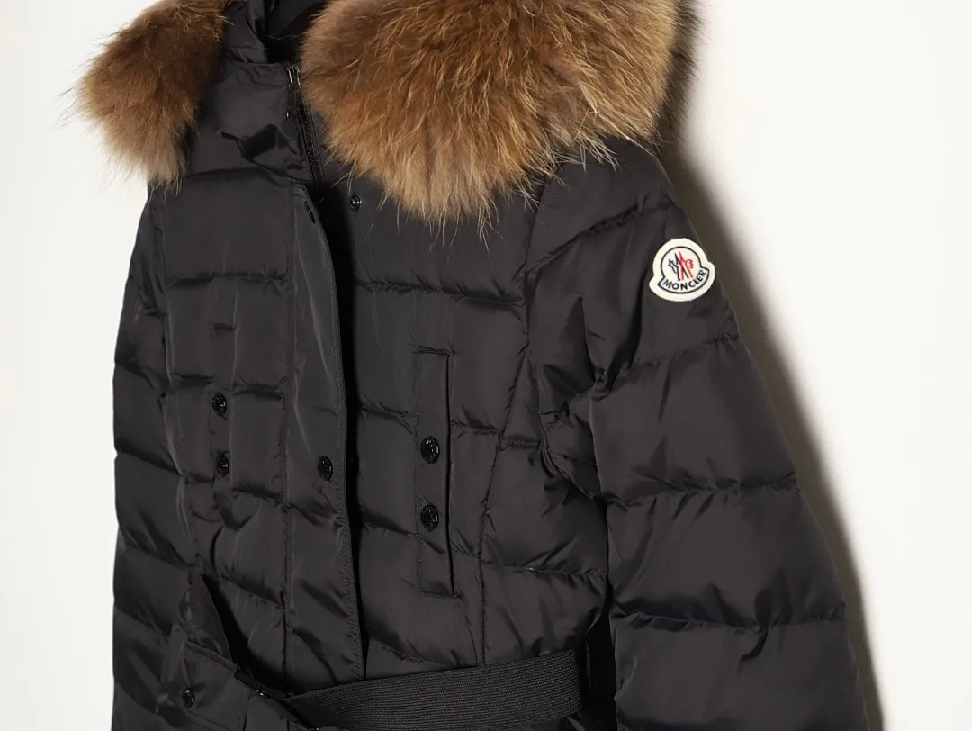 Moncler/蒙口 24ss Khloe杨幂明星同款长款哑光羽绒服