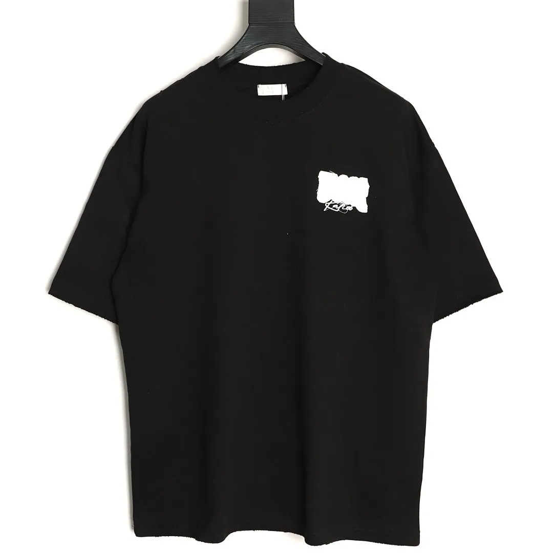 DIOR 迪奥 后背大LOGO贴布字母刺绣短袖