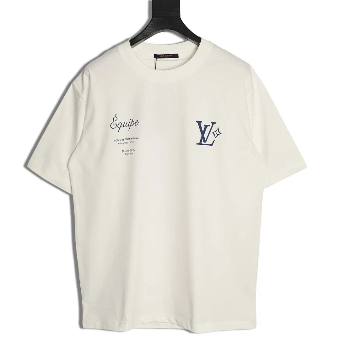 Louis Vuitton/路易威登 菲董首秀限定印花短袖T恤