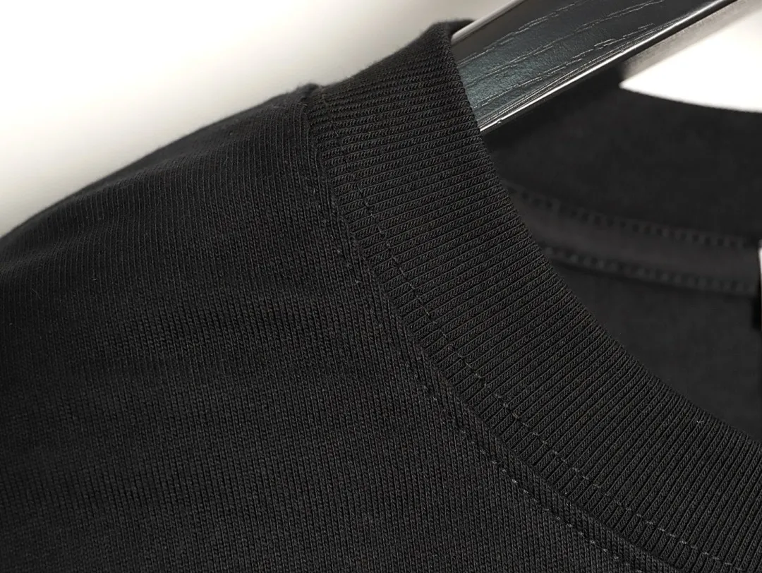 Dior/迪奥 16SS藤格纹刺绣字母口袋短袖T恤