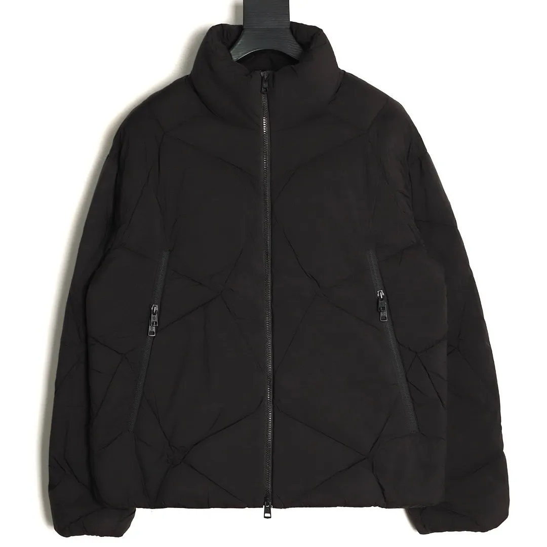 Moncler/蒙口 25Fw新款不规则侧边拉链立领羽绒服外套