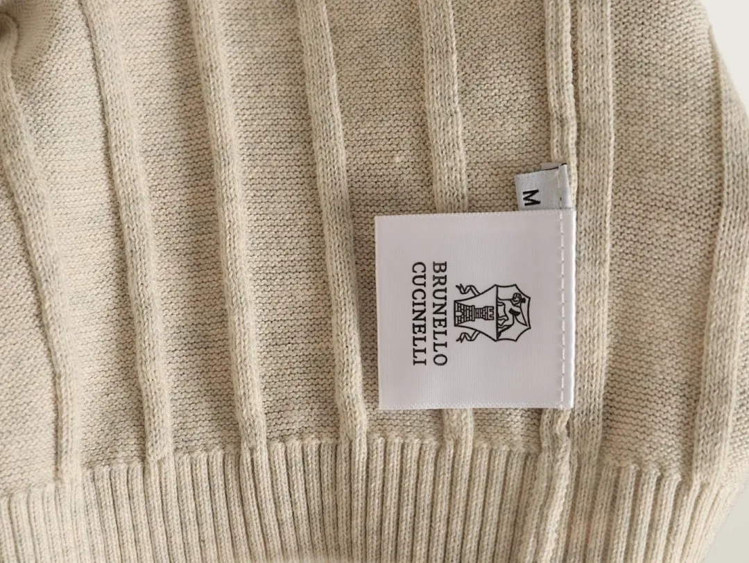 BRUNELLO CUCINELLI BC 圆领针织短袖T恤