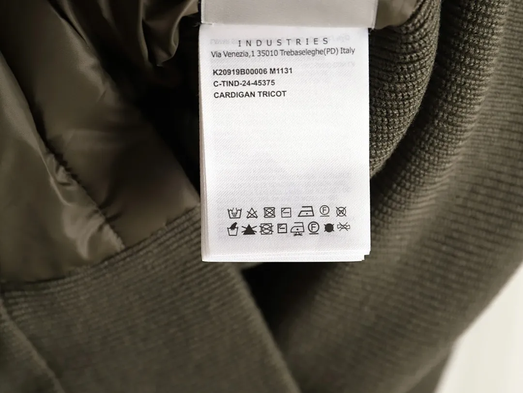 Moncler 蒙口 24s新款袖子拼接针织连帽轻薄羽绒服外套 秋冬新款羽绒拼接夹克