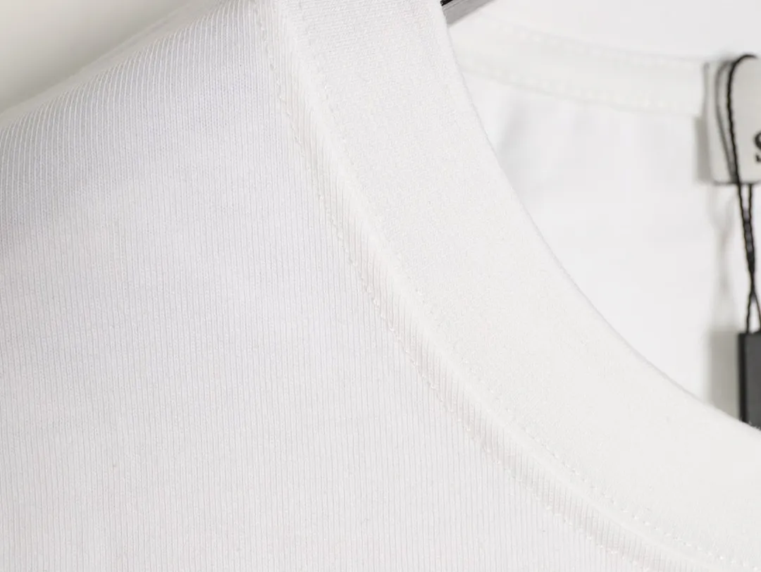 Stone island 石头岛袖口贴牌圆领落肩短袖T恤