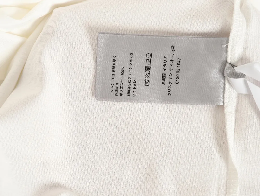 DIOR迪奥CD 菱形反光短袖T恤