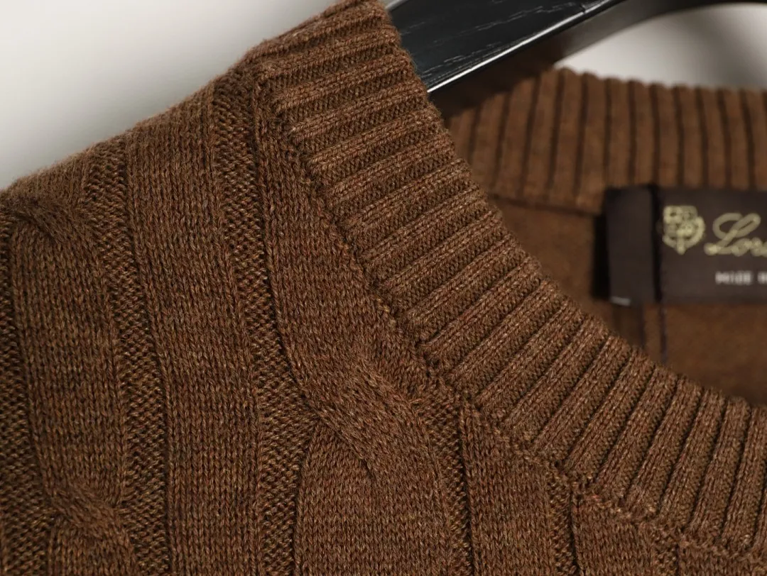 Loro Piana LP 圆领针织短袖