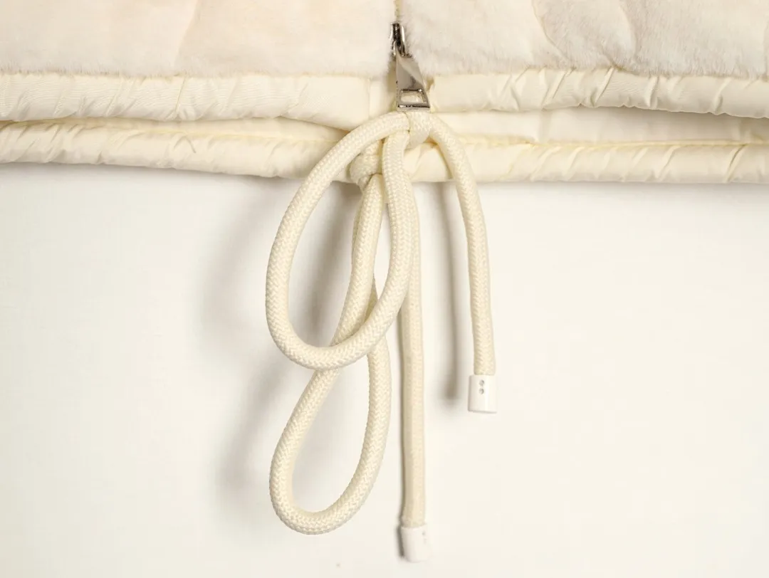 Moncler/蒙口 Arques 丝绒羽绒马甲