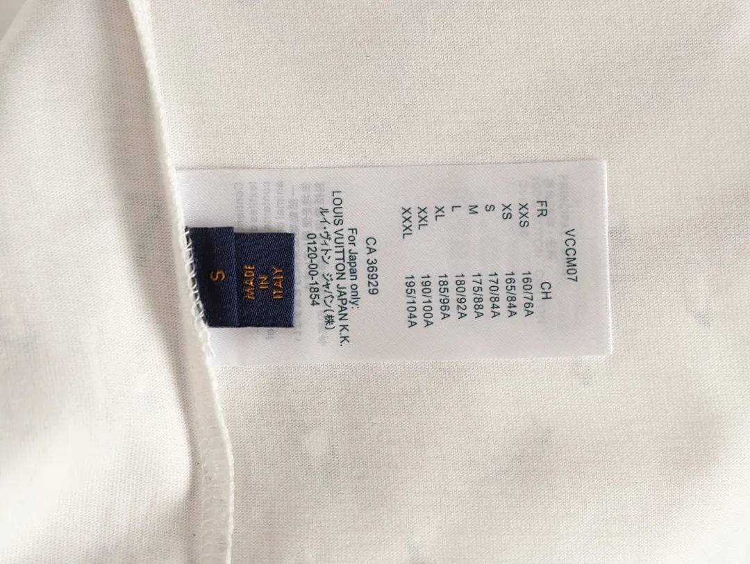 Louis Vuitton 水滴泼墨logo短袖T恤