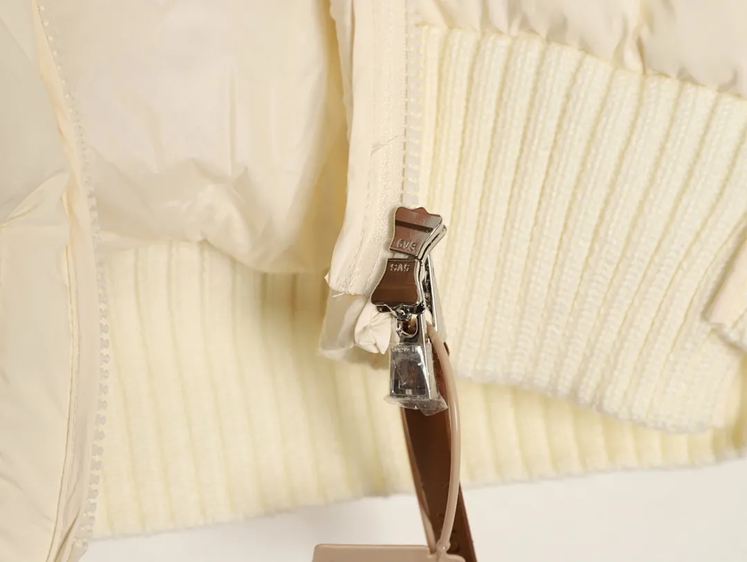 Moncler/蒙口 Jadeite24年新款女拼接假二件短款羽绒服