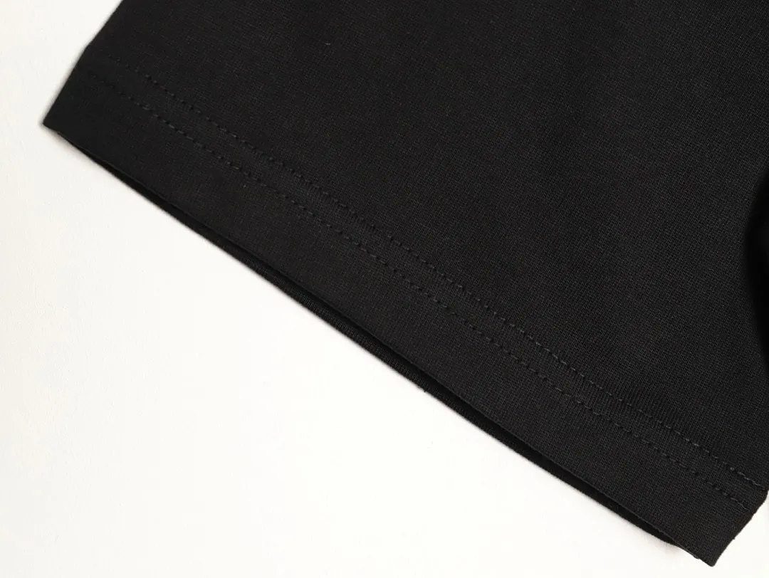 Dior/迪奥 16SS藤格纹刺绣字母口袋短袖T恤