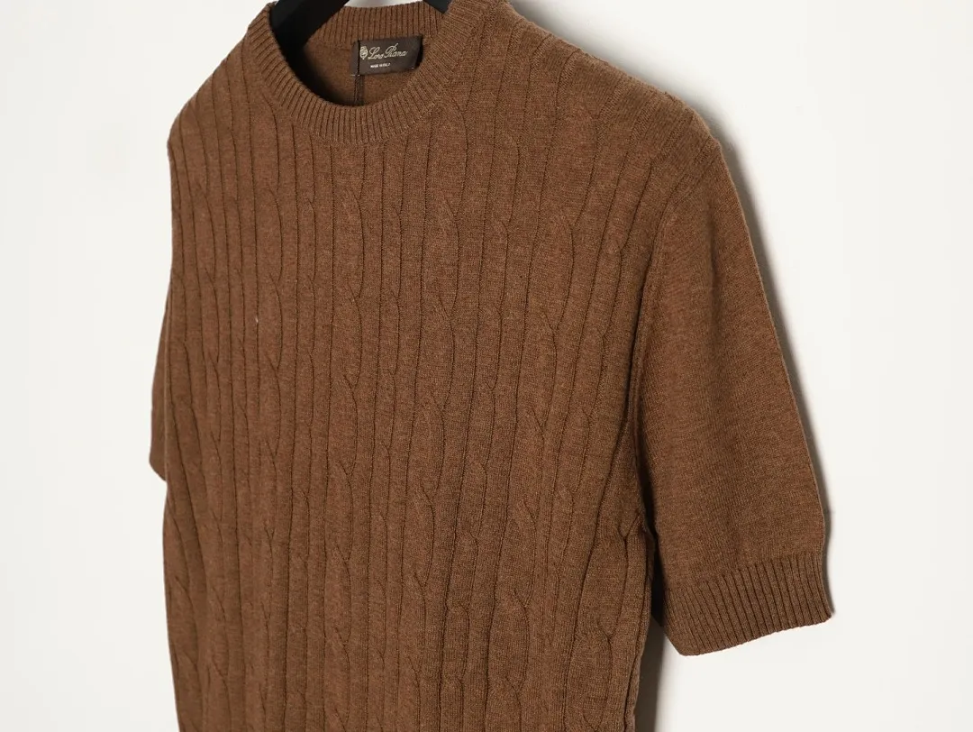 Loro Piana LP 圆领针织短袖