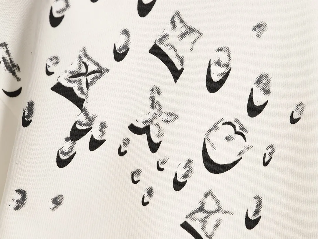 Louis Vuitton 水滴泼墨logo短袖T恤