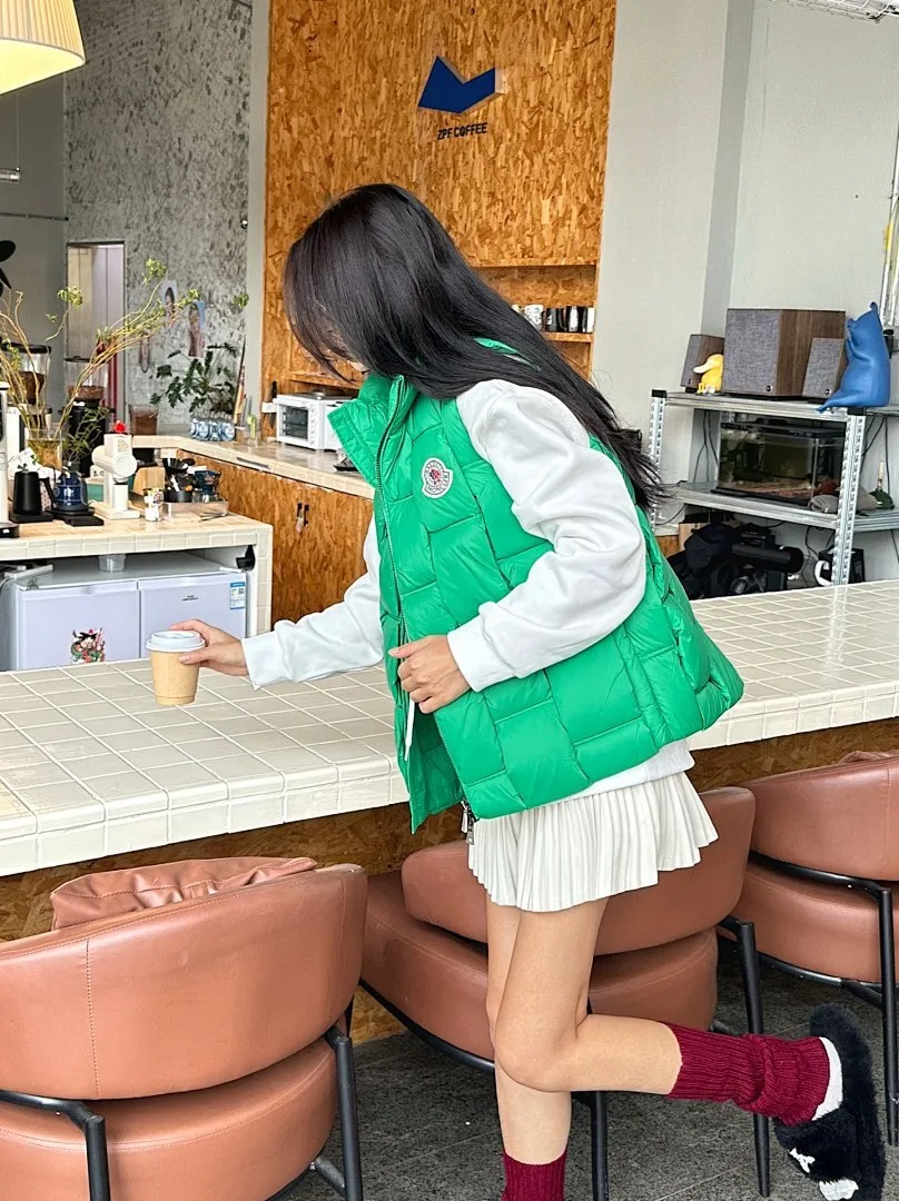 Moncler/蒙口 25Fw 羽绒编织马甲