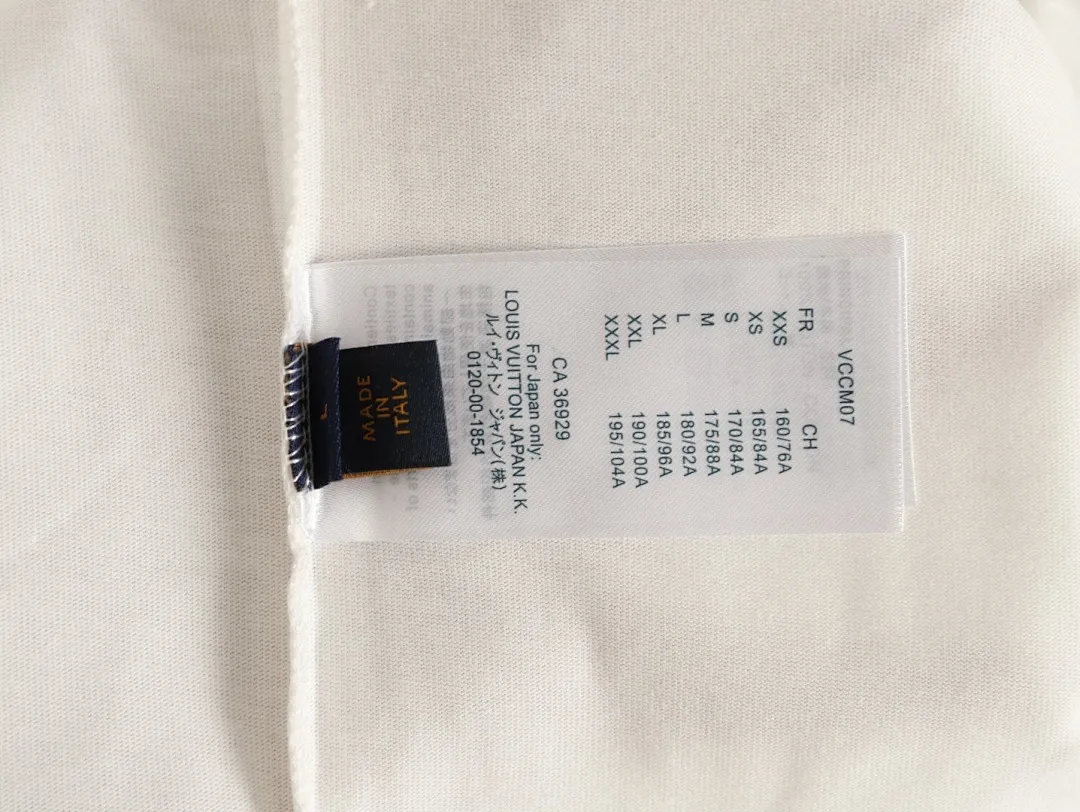 Louis Vuitton路易威登彩色四叶草刺绣短袖