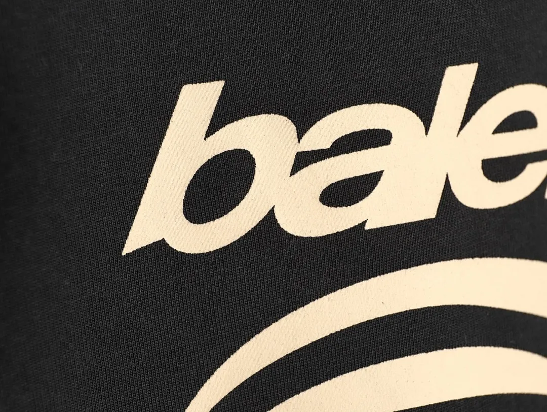 BALENCIAGA巴黎世家BLCG 可乐涂鸦字母印花短袖T恤