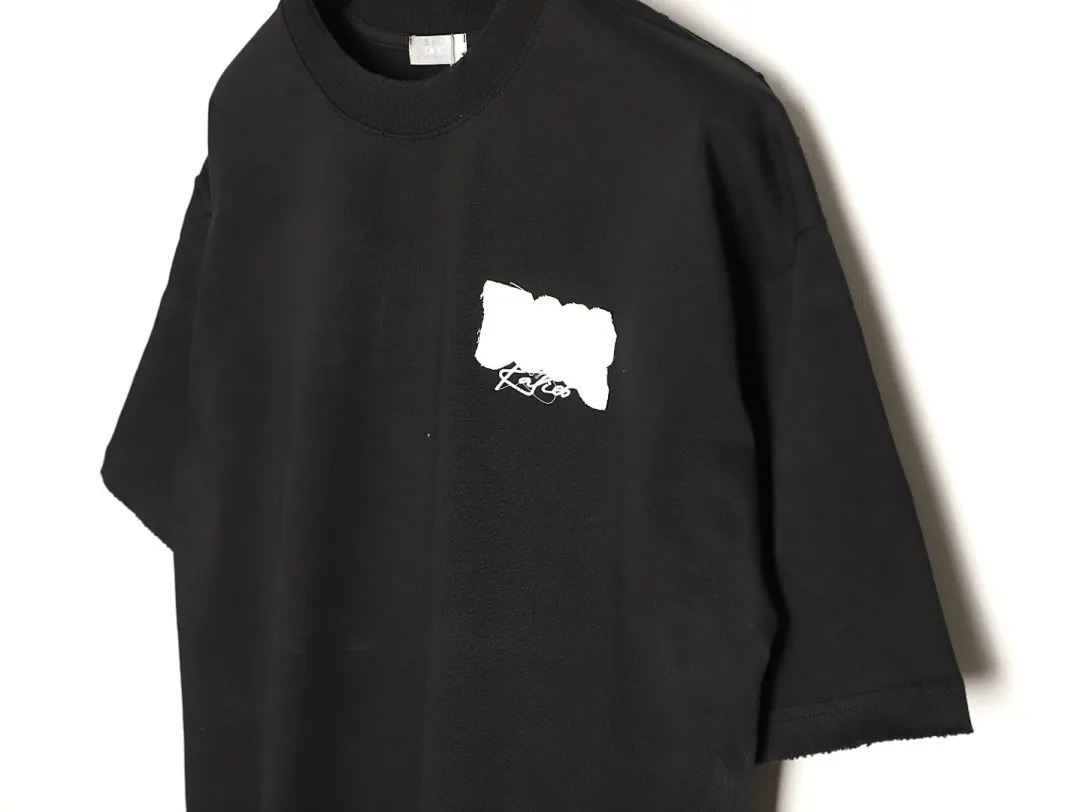 DIOR 迪奥 后背大LOGO贴布字母刺绣短袖