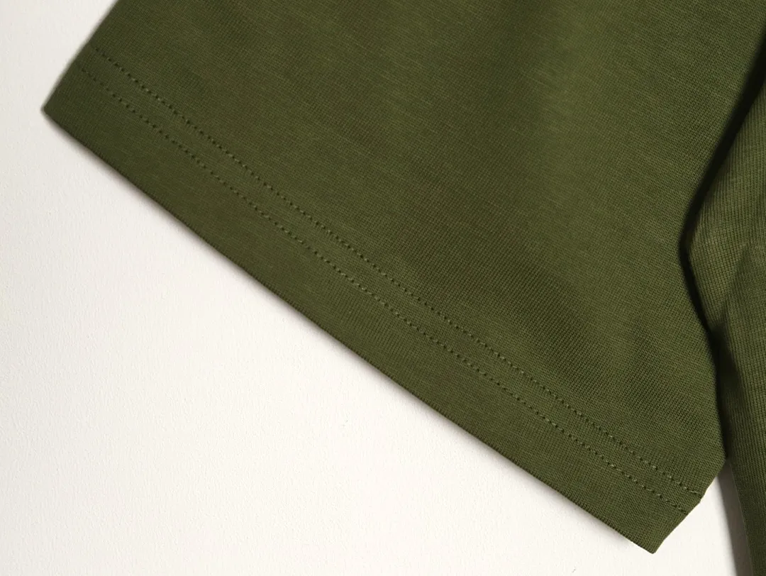 Gucci/古驰 26SS 胸前双G刺绣字母短袖T恤