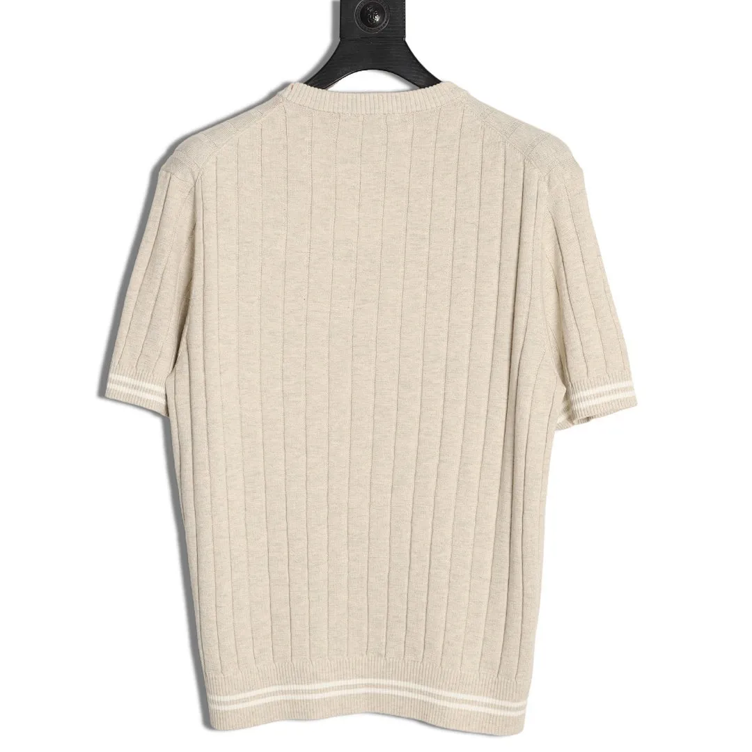 BRUNELLO CUCINELLI BC 圆领针织短袖T恤