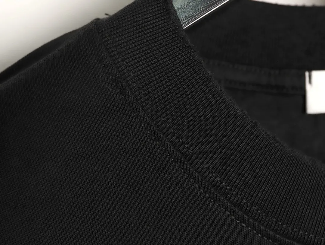 DIOR 迪奥 新款磨破贴布字母刺绣短袖