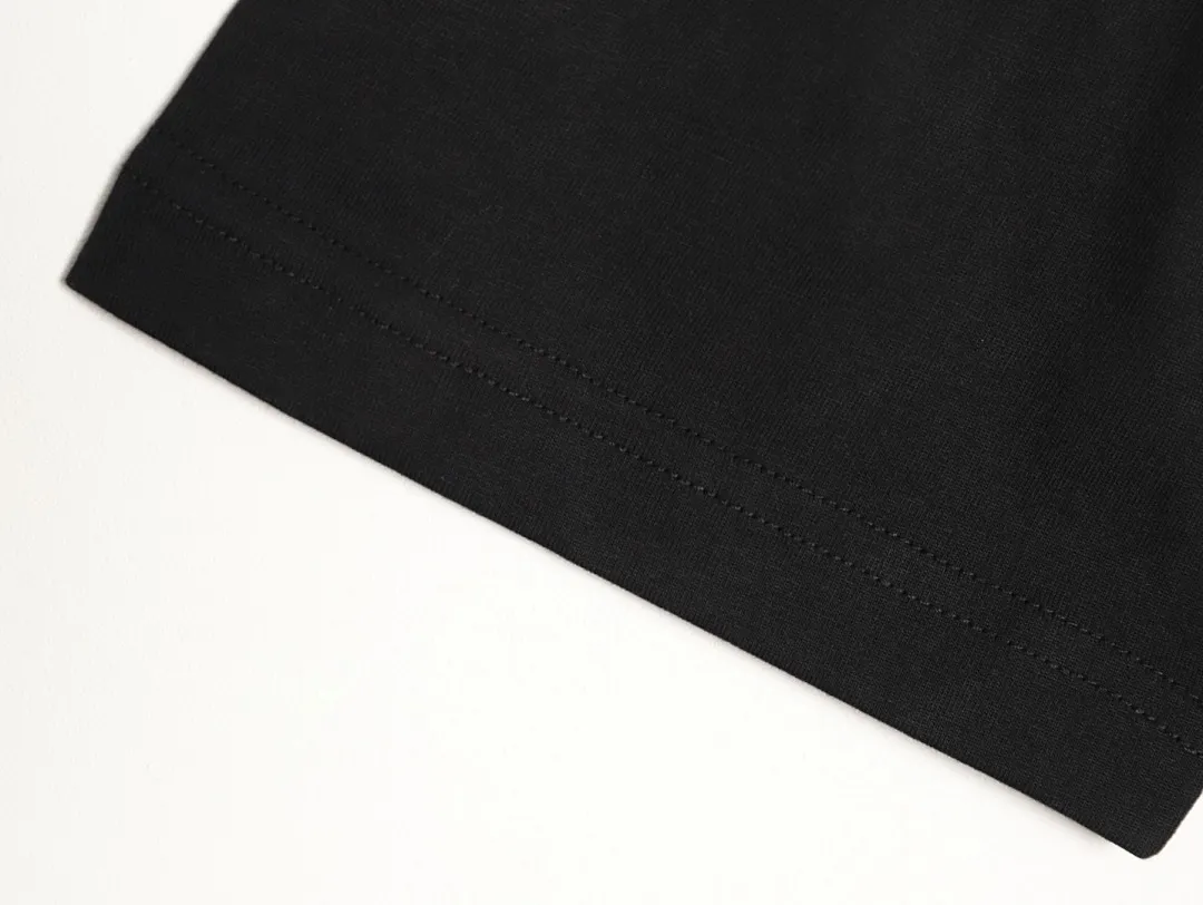 BALENCIAGA巴黎世家BLCG 签名字母印花短袖T恤