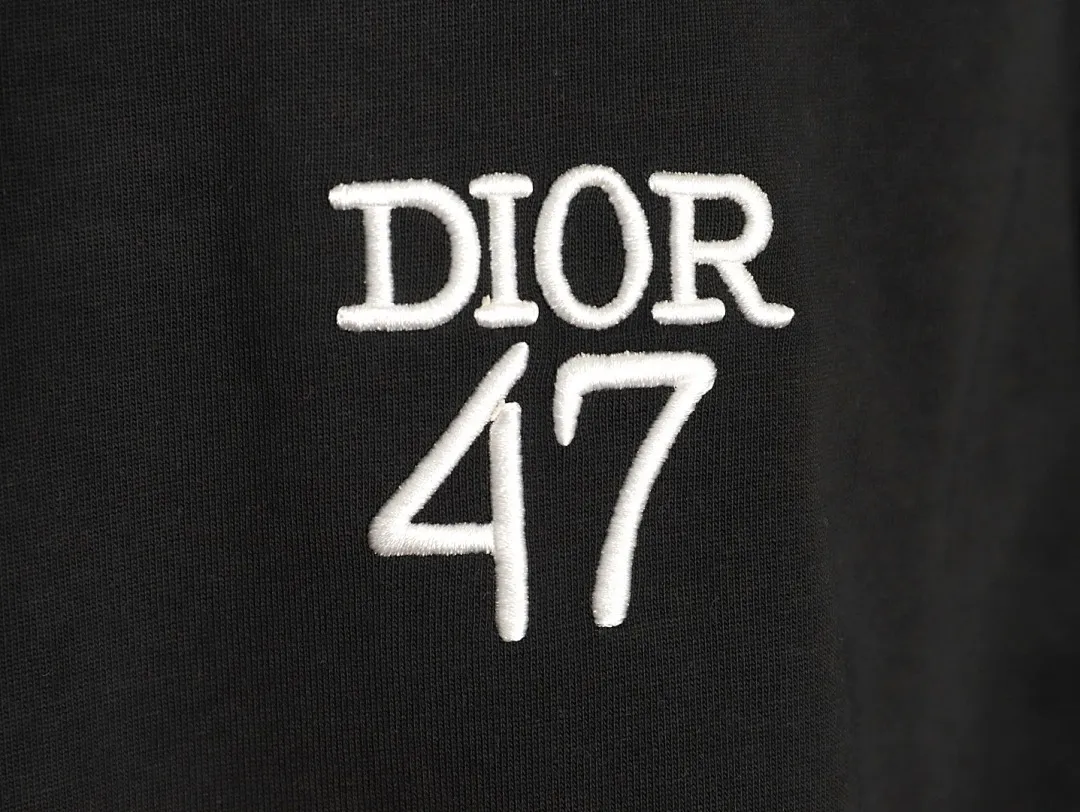 DIOR 迪奥 47字母后背条纹短袖