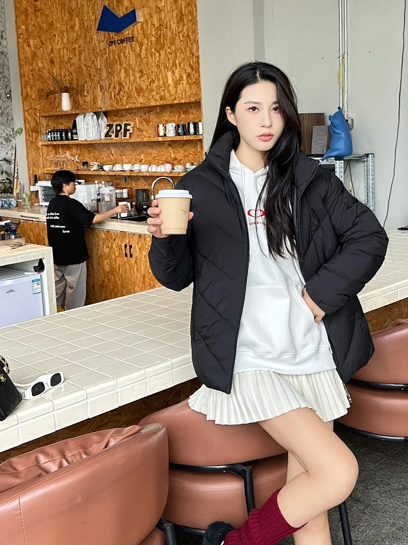 Moncler/蒙口 25Fw新款不规则立领羽绒服外套