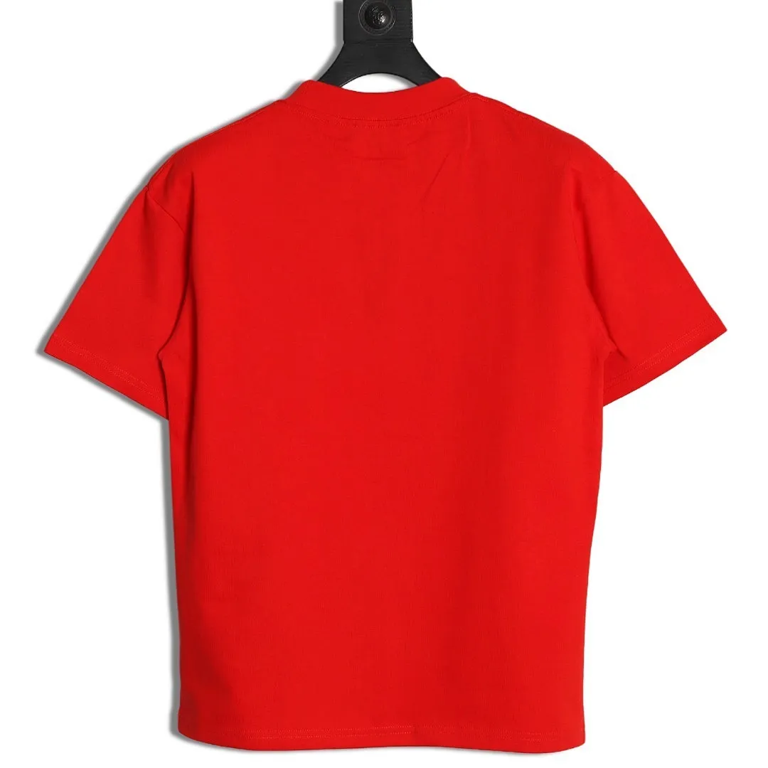 Balenciaga/巴黎世家 竖字母刺绣短袖