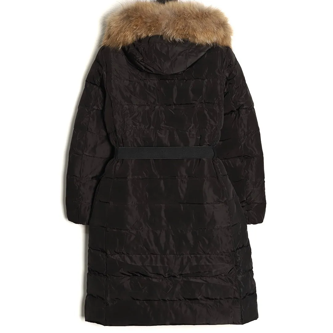 Moncler/蒙口 24ss Khloe杨幂明星同款长款哑光羽绒服