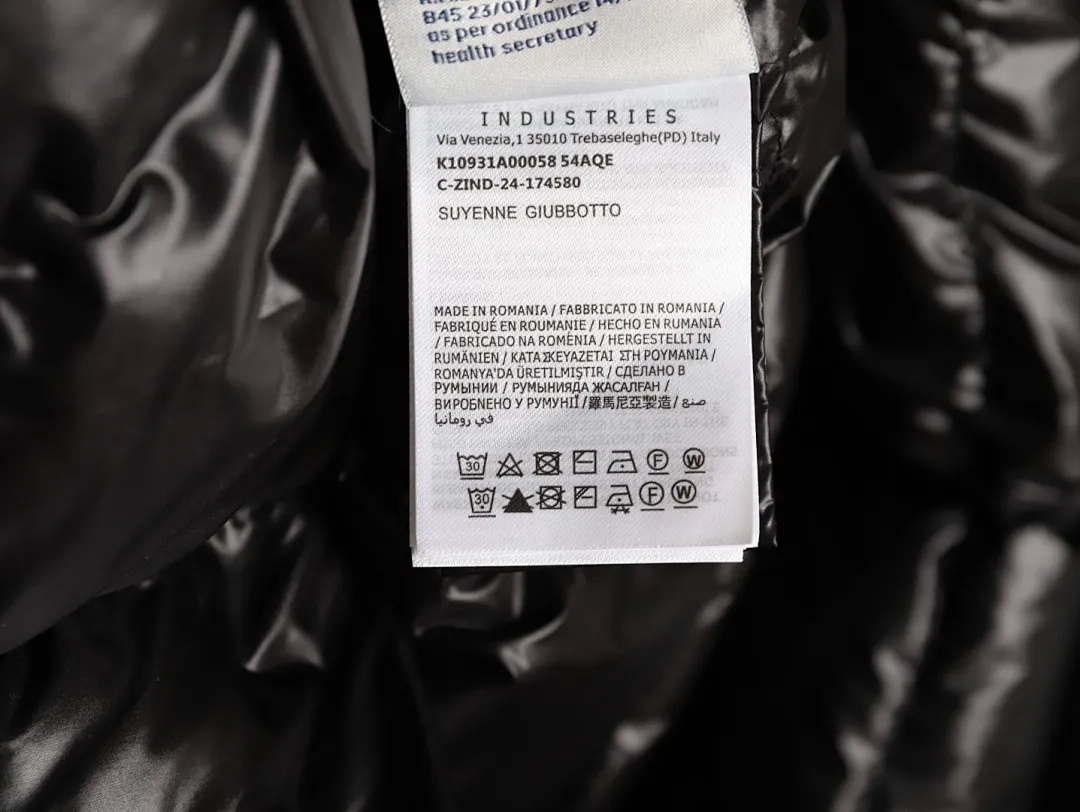 Moncler/蒙口 Baby娃娃款女士中长款连帽羽绒服