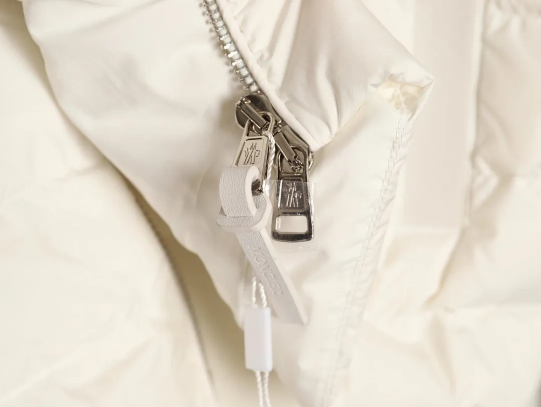 Moncler蒙口24s新款袖子拼接针织立领轻薄羽绒服外套