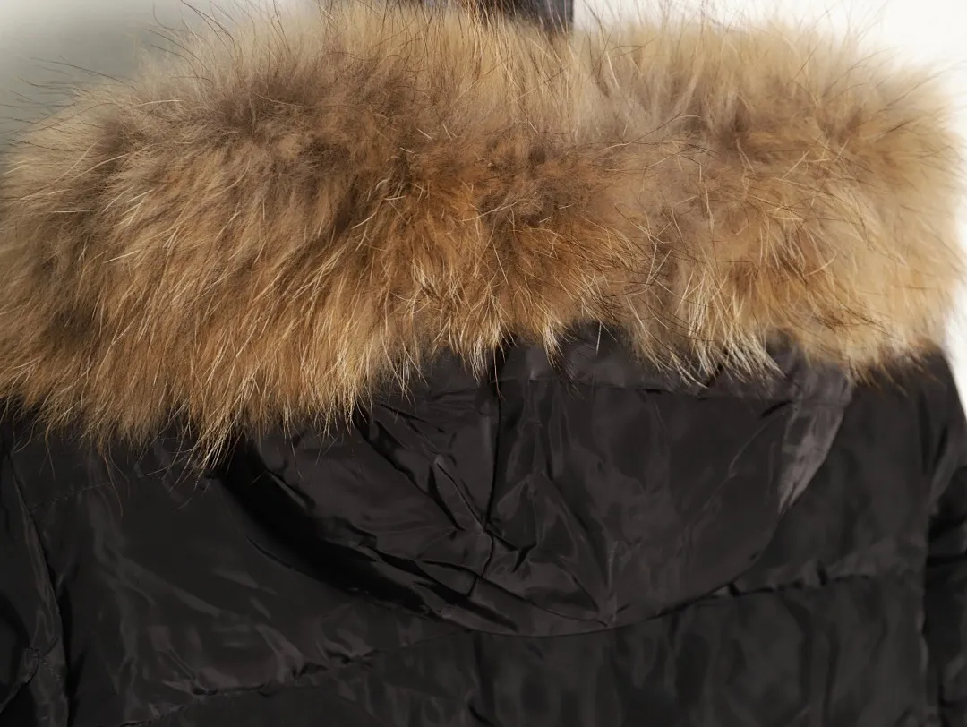 Moncler/蒙口 24ss Khloe杨幂明星同款长款哑光羽绒服