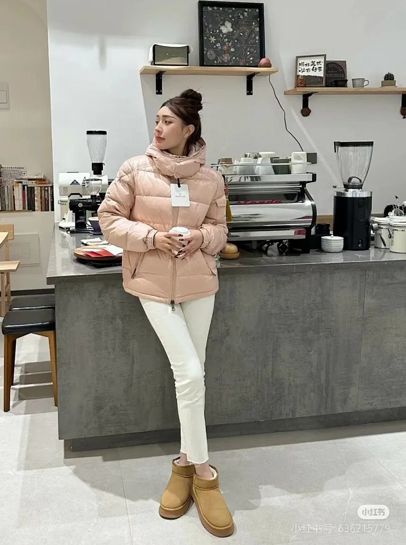 Moncler 蒙口 MAYA玛雅/陈奕迅同款/短款羽绒服