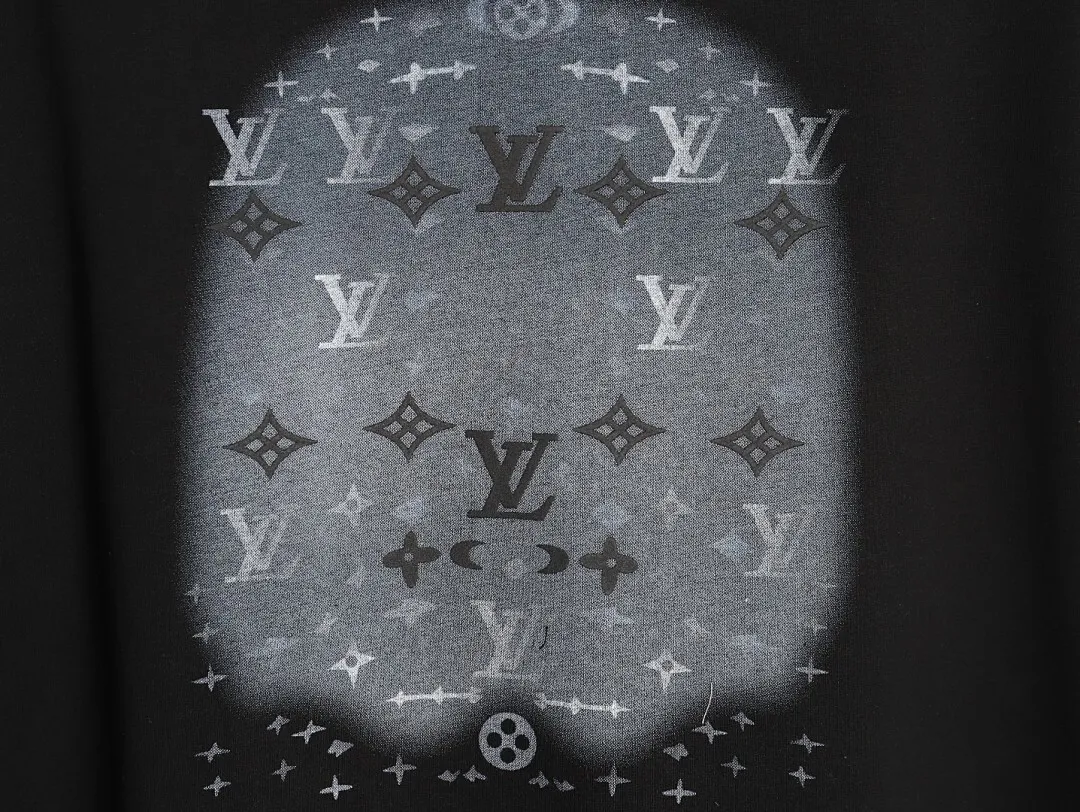 Louis Vuitton/路易威登 水墨渲染印花装饰短袖T恤