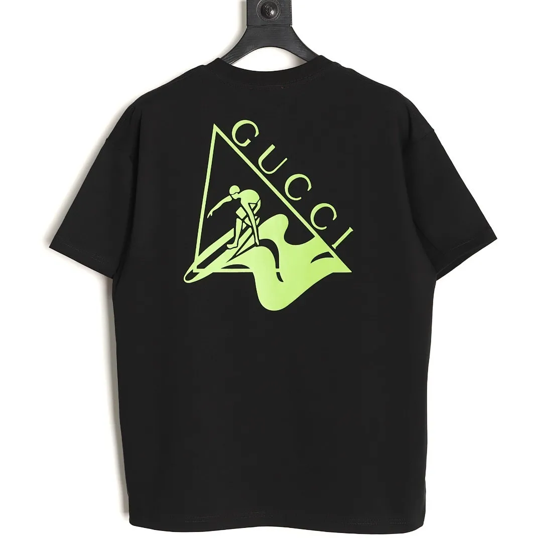 GUCCI 古驰 2026新款 立体压花字母logo 男女同款 短袖t恤