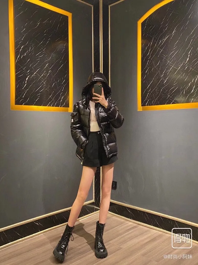 Moncler 蒙口 MAYA玛雅/陈奕迅同款/短款羽绒服