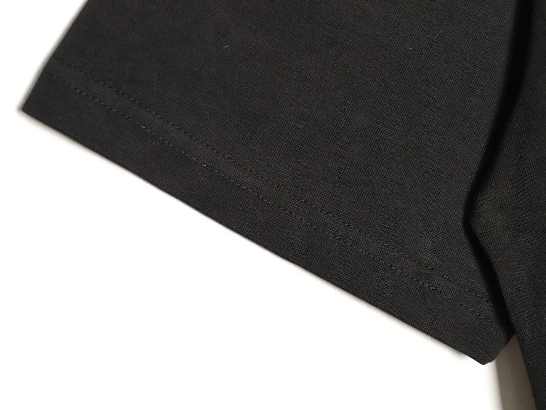 Louis Vuitton路易威登蓝色刺绣字母短袖