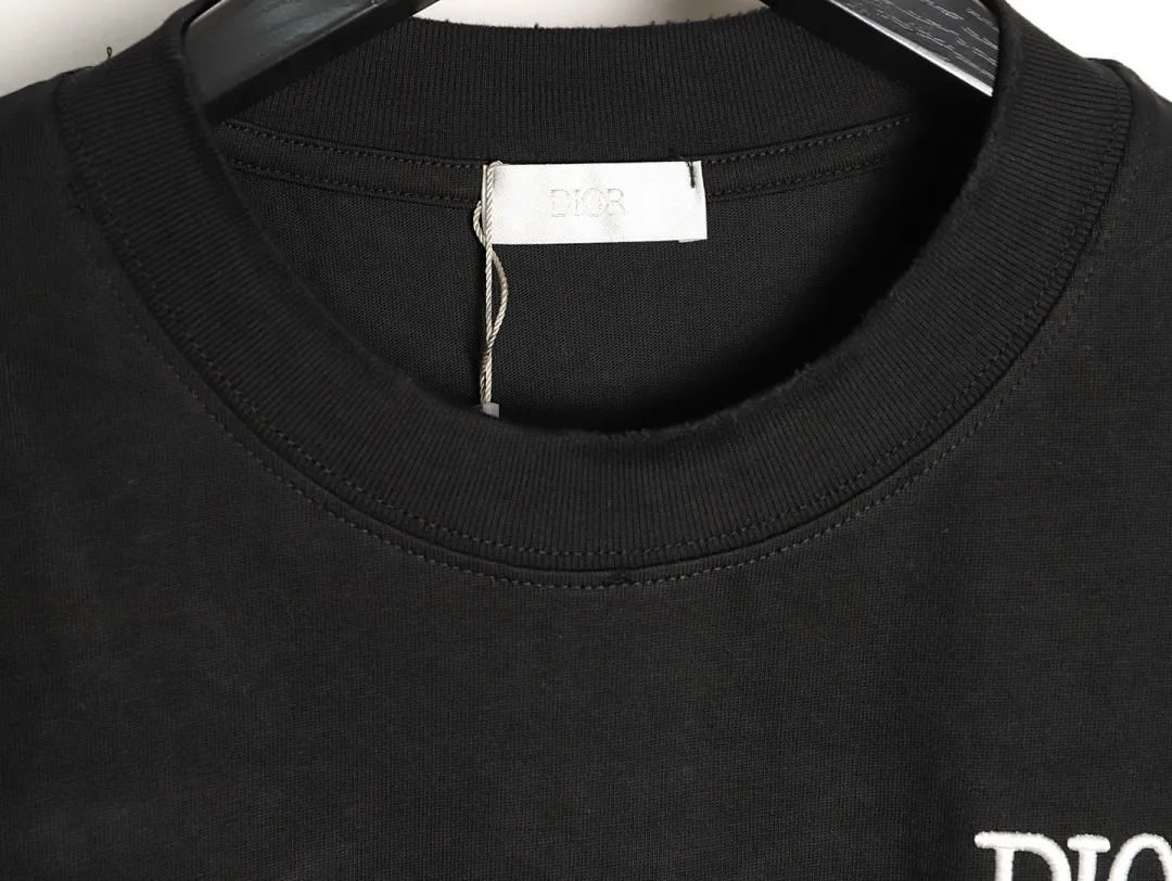 DIOR 迪奥 47字母后背条纹短袖