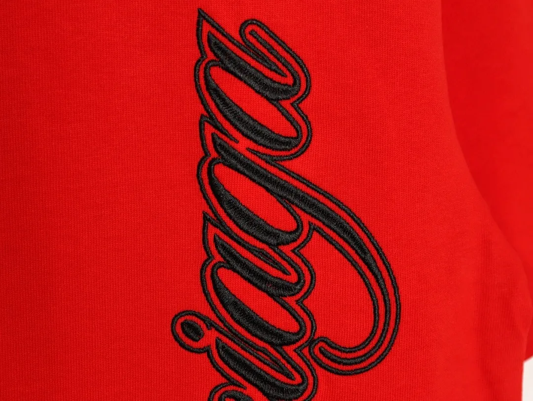 Balenciaga/巴黎世家 竖字母刺绣短袖