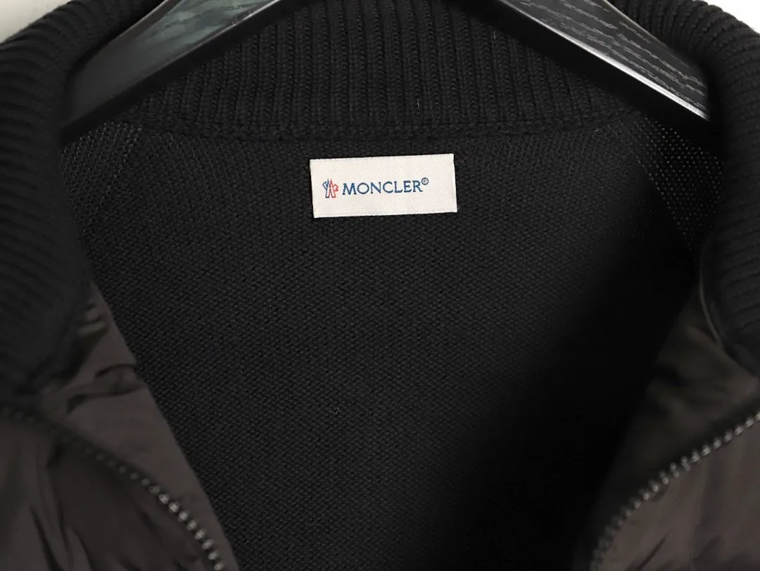 Moncler 蒙口冬新款羽绒拼接夹克